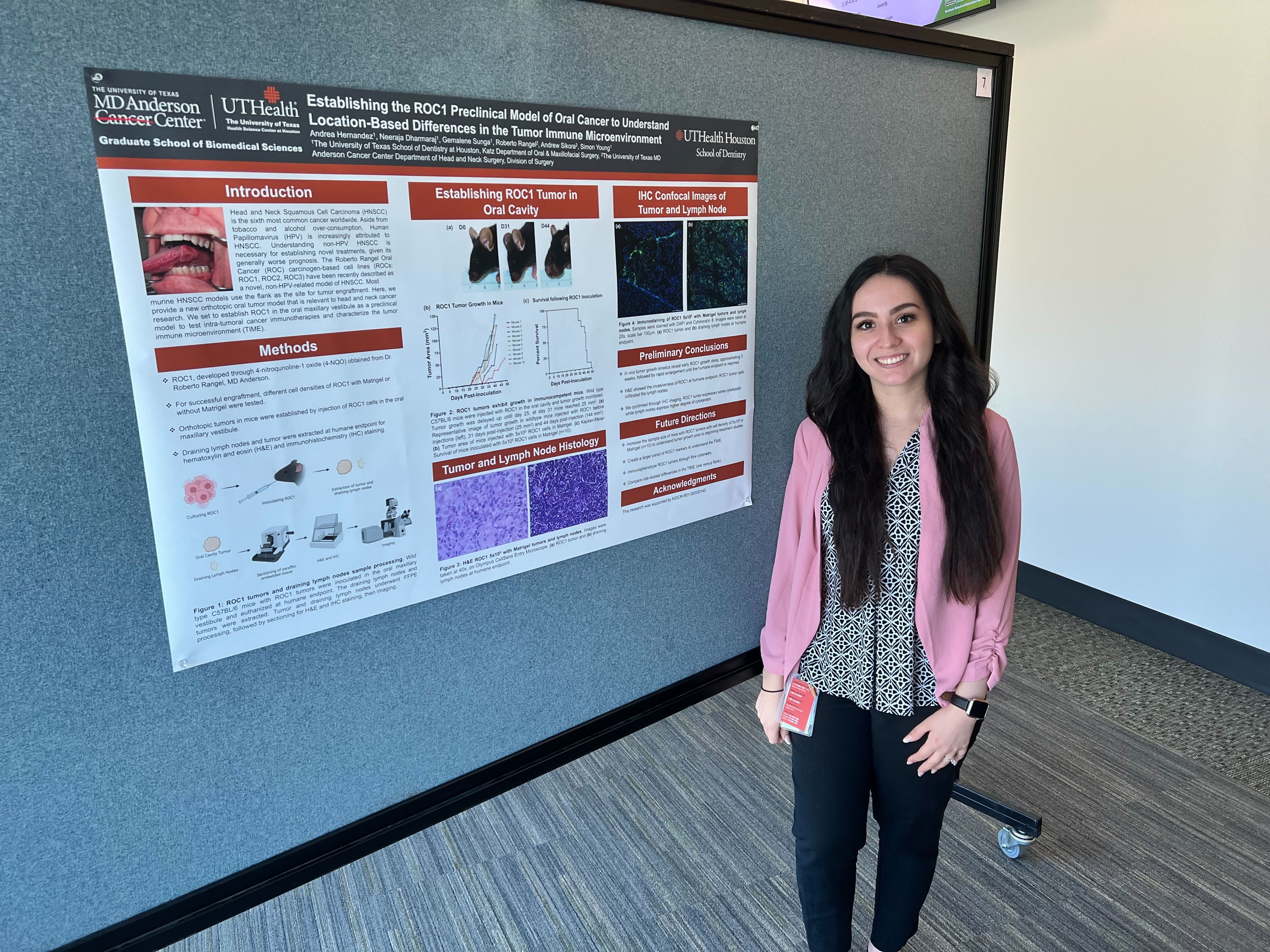 Andrea GSBS poster day